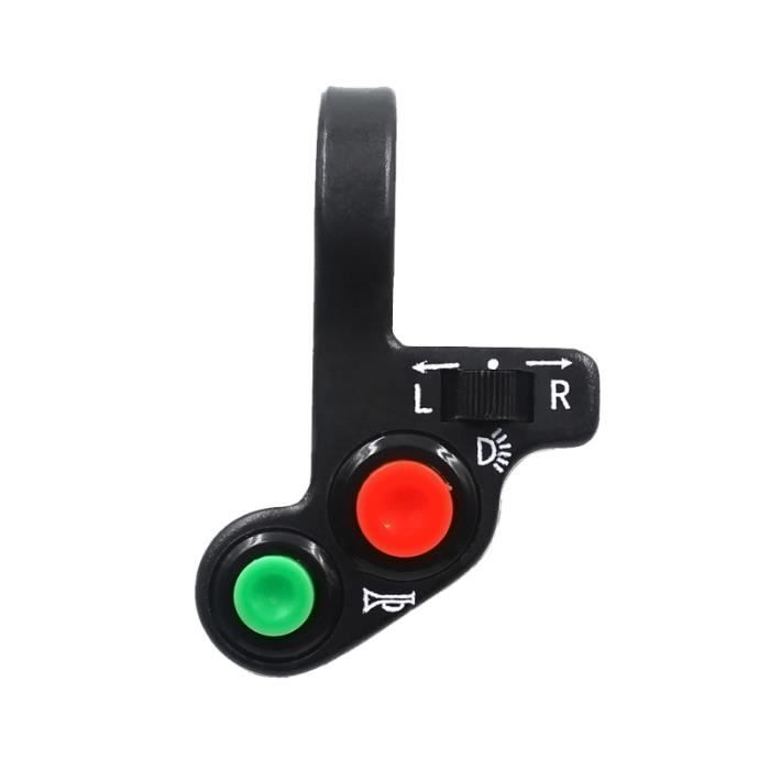 1 Pc interrupteur de klaxon premier clignotant de phare de flamme de pour moto COMMUTATEUR