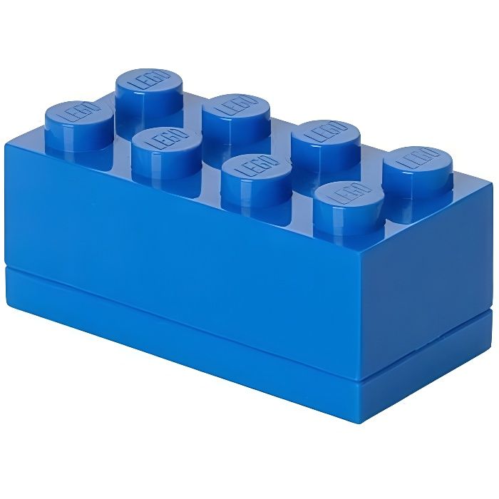 LEGO Mini boite de rangement - 40121731 - Empilable - Bleu