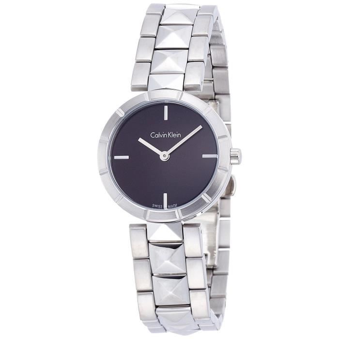 Calvin Klein Femme 30mm Bracelet Acier Inoxydable Quartz Montre K5T33141