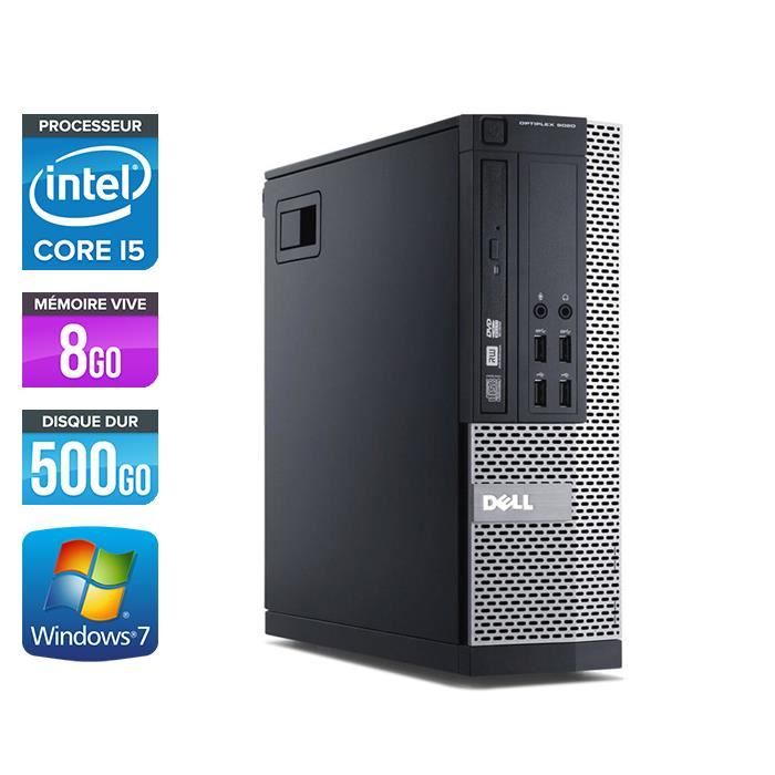 PC Dell 9020 SFF - Core i5-4590 3,3GHz -8Go -500Go