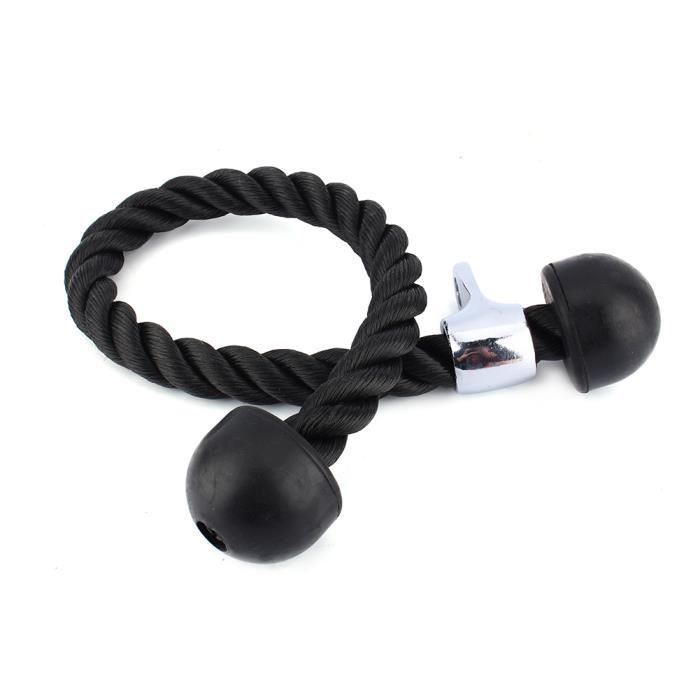 Corde Triceps Biceps Accessoire de Musculation pour à la Maison ou au Gymnase 70cm-26.9--ALI