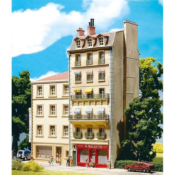 Modélisme - Immeuble de ville style français