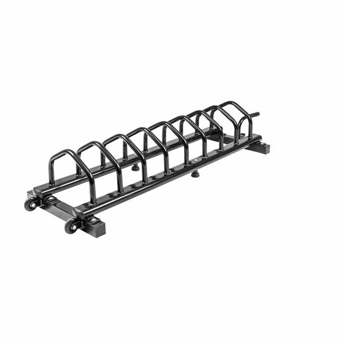Rack de rangement mobile pour disques de poids – bumper plates taille unique