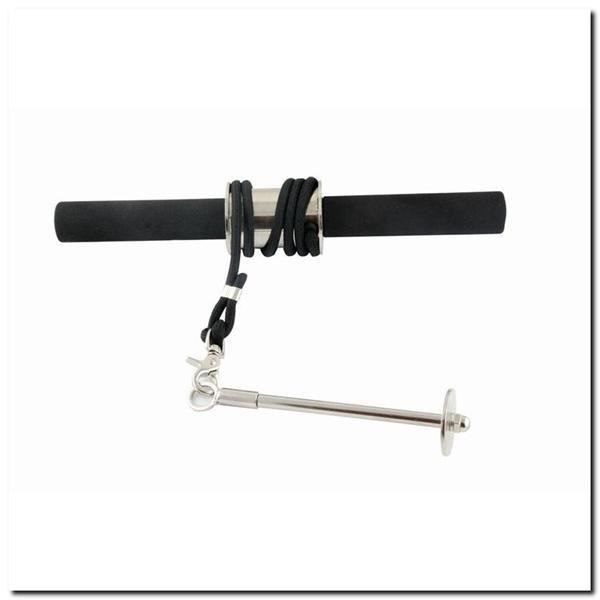 HMSPORT - Appareil d'entraînement muscles avant-bras - Exerciseur Appareil de Musculation - Charge maximale 25 kg - Noir