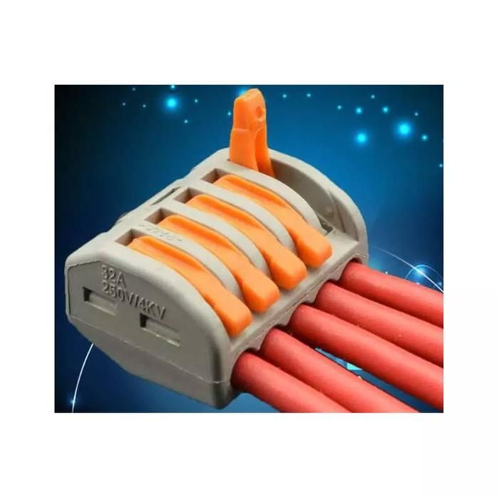 Borne de connexion électrique 5 fils type WAGO 222-5P