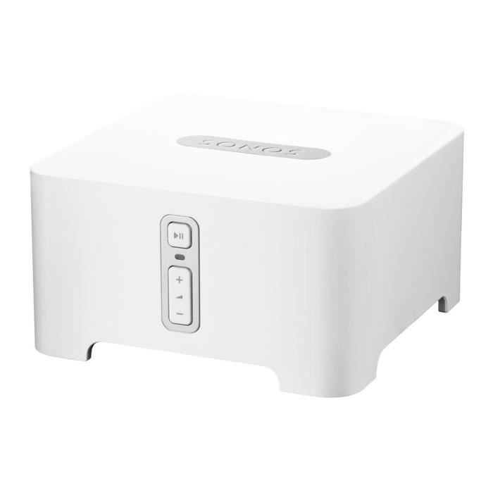Sonos CONNECT - Connexion sans fil de votre chaine Hi-Fi avec les produits Sonos - Blanc