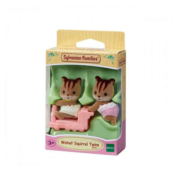 Sylvanian Families 5421 : Jumeaux écureuil roux Coloris Unique