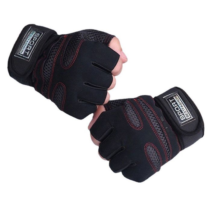 TD® Gant Fitness sport crossfit protège main poignet hommes femmes mitaine paume gymnastique haltérophilie antidérapant musculation