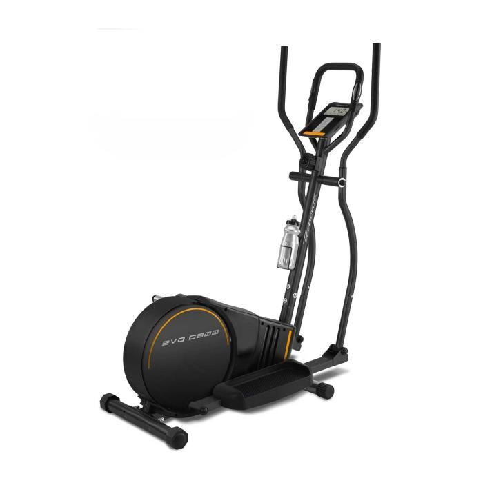 Vélo elliptique EVO C900 YC0900. Frein magnétique. 8 Kg. 36 cm. Manuel unique Noir