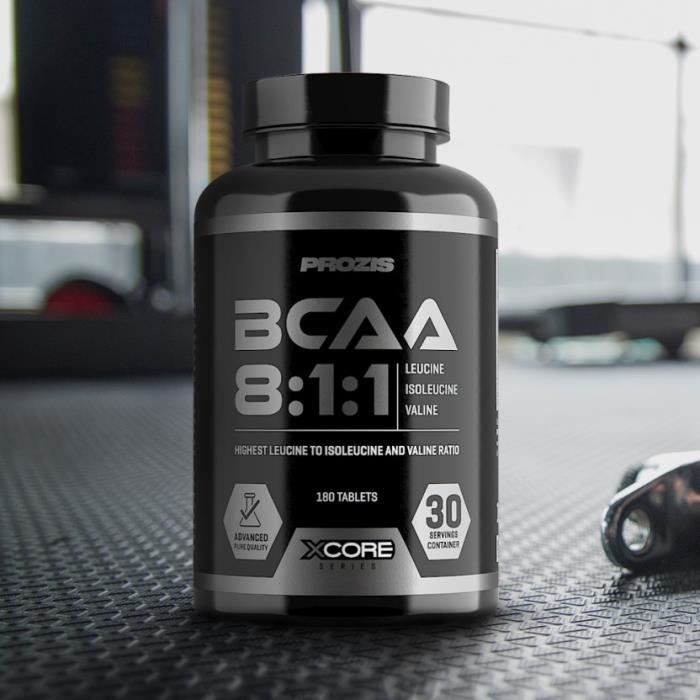 XCORE - BCAA 8:1:1 Complex SS 180 tabs - optimise la récupération la synthèse protéique des muscles, renforce le système immunitaire