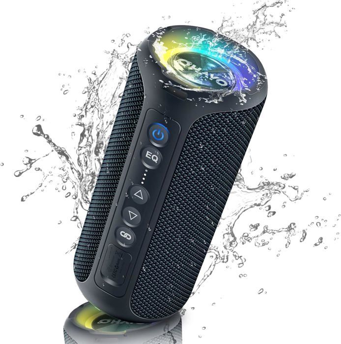 Enceinte Portable, Bluetooth 5.0 De 20M, Autonomie De 28 Hrs, Surround