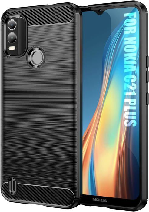 Custodia Personalizzata Per Nokia C21 Plus – Flip In PU Pelle Con Portafoglio E Supporto, Stampa Con Tua Foto O Scritta (Nera) - 4