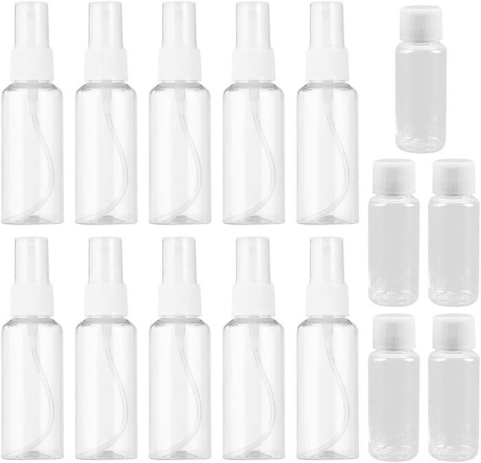 20 Pcs Flacon Vide Voyage, 100ml Bouteille De Voyage Pour Cosmétiques