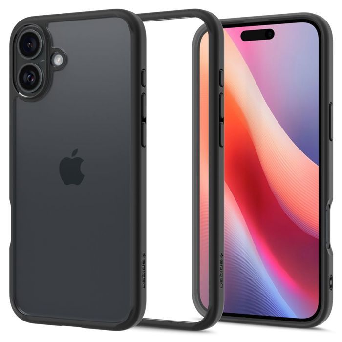 Coque Spigen Ultra Hybrid pour iPhone 16 Plus - Matte Black