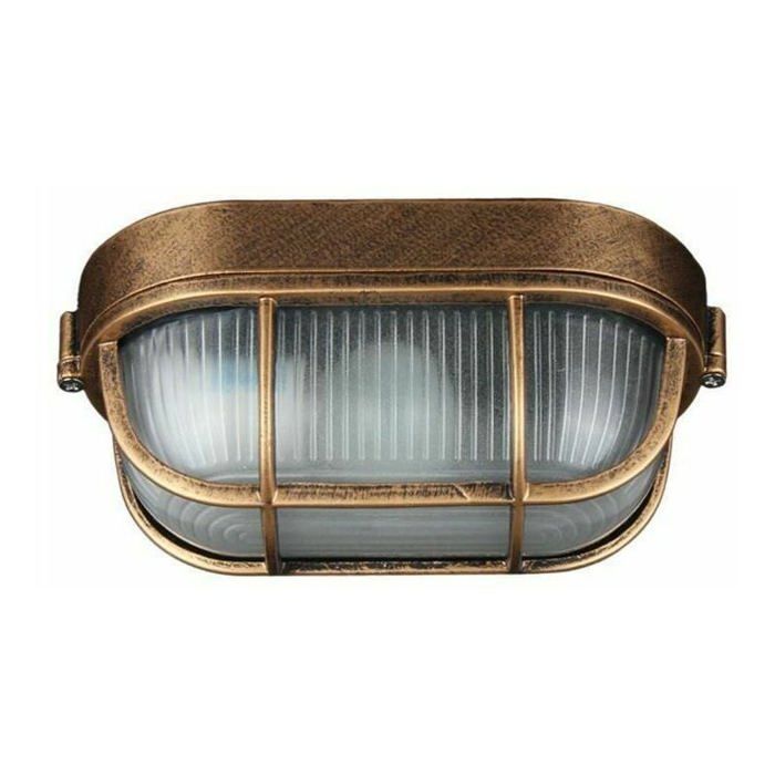 Applique extérieure - LARGEIGHT - Lampe ovale - Aluminium moulé - Vintage - Étanche