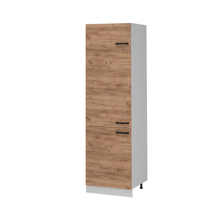 Armoire pour frigo R-Line 60cm Chêne de force doré/Blanc Vicco 52254