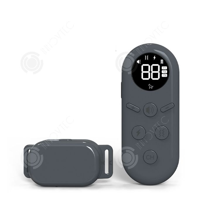 Meilleurs prix pour INN Collier anti aboiement chien avec télécommande étanche IP67 rechargeable collier anti aboiement pour chien anti aboiement chien