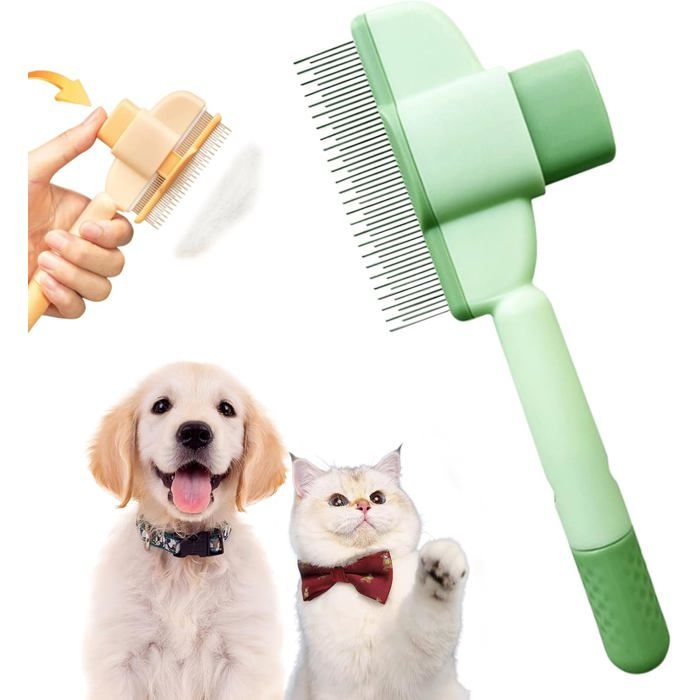 Meilleurs prix pour SmartBrush - Brosse Anti-Poils Morts, Brosse Chat Royaume Felin, Smart Brush Chat Peigne, Brosse Pour Chats Brosse Pour