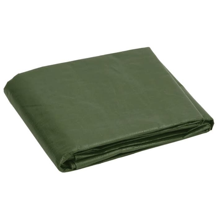 Vidaxl Bâche 180 g m² 3x3 m Vert PEHD - vue 2