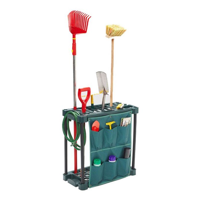 COSTWAY Support Mural pour Outils en Métal avec 4 Paires de Crochets