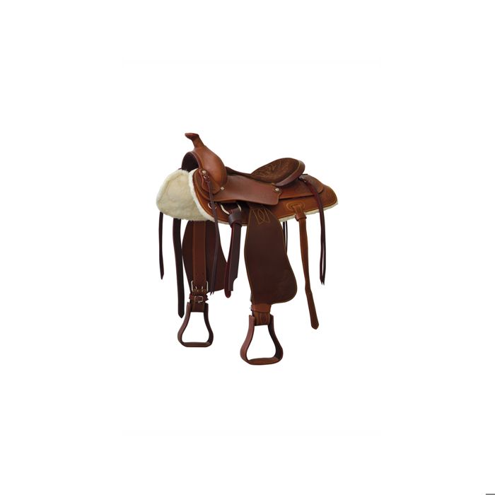 Comparer les prix de Selle de western pour cheval Lakota Reiner Prime Quarter - Marron - 16