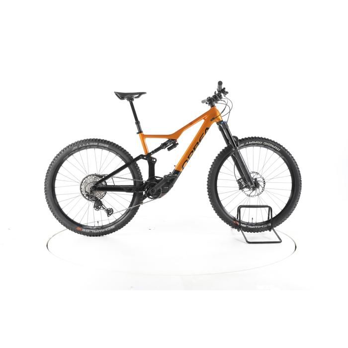 Vélo électrique - Orbea Rise H15 - orange - VTT électrique tout suspendu - Shimano 540 Wh Reconditionné Reconditionné - Orbea reconditionné disponible sur Cdiscount Seconde Vie