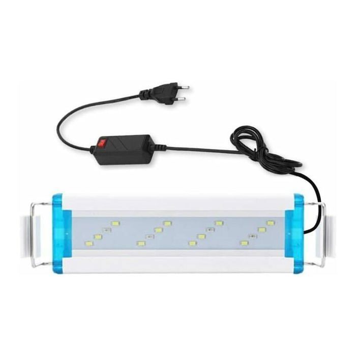 LED Eclairage Aquarium Lampe LED Aquarium 18-58cm Lampe LED Très Mince pour Aquarium pour Eclairage ODIPIE