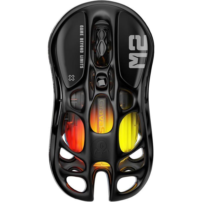 Gravastar m2 Home sans fil / filaire Bluetooth trois modes esports souris de jeu