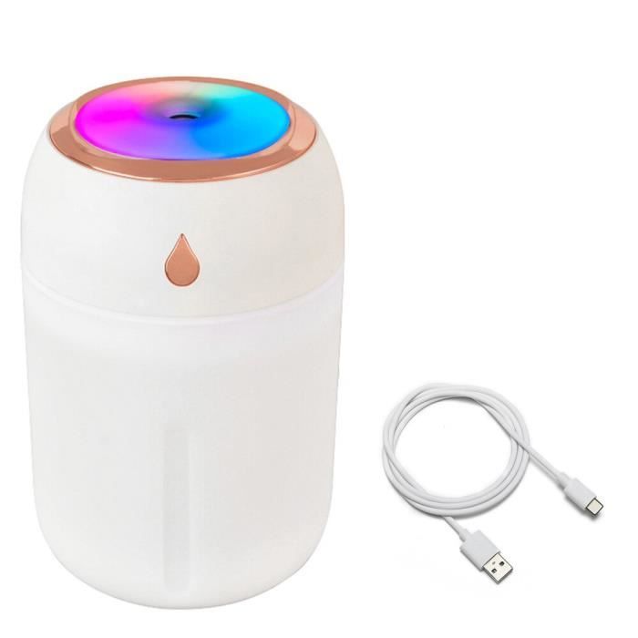 Funshing Blanche - FunShing 330ml Air Humidifier Car Ultrasonic Aromatherapy ...
