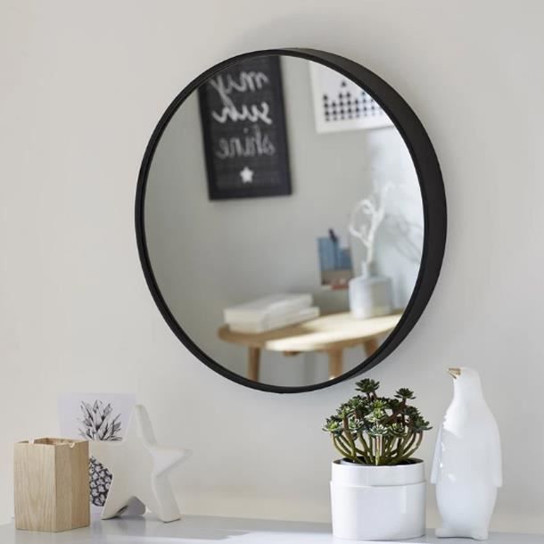 Miroir Barbier Rond Effet De Profondeur 40cm Achat Vente Miroir Soldes Cdiscount