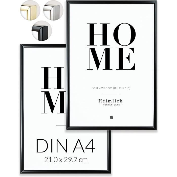 Reinders - Cadre interchangeable - Format d'affiche 61x91,5cm - noir
