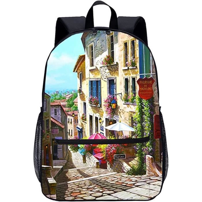 Grand Sac à Dos Kipling Multicolore 2025 - Neuf, Sac De Loisirs, école Ou Voyage Spacieux