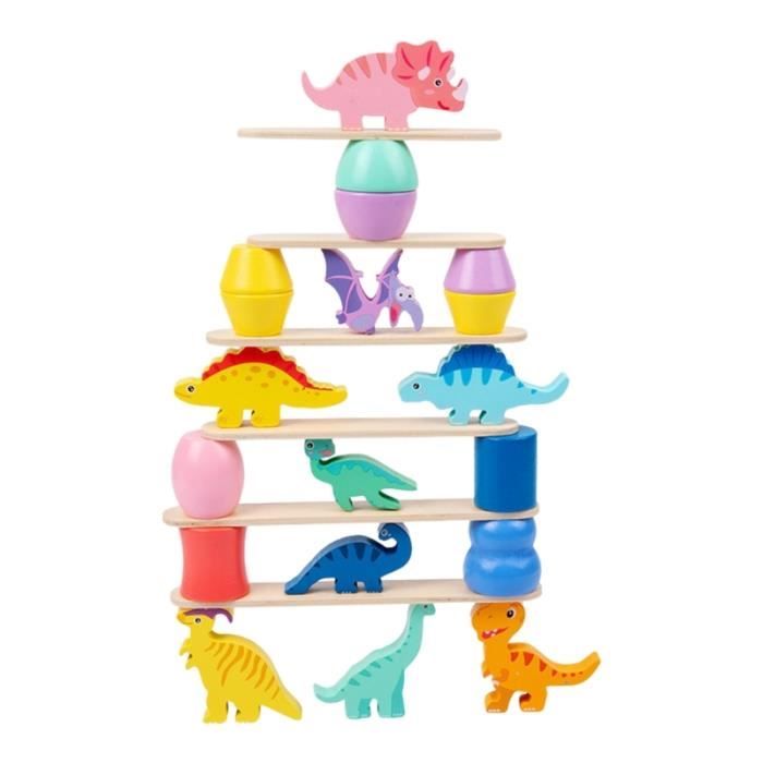 Winterworm Lot De 10 Pingouins Empilables En Bois – Poupées Russes, Peinture Non Toxique, Déco Chambre