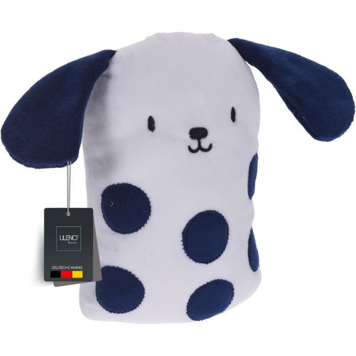 Lot De 2 Butées De Porte Chat Et Chien - Tissu Rembourré - Marron - Nicola Spring