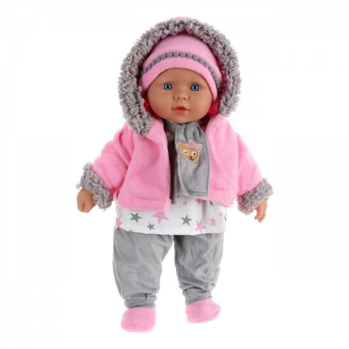 Poupée Julkas - Smily Play - Enseigne chante et raconte - Rose - À partir de 3 ans - Mixte