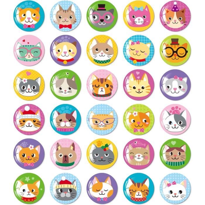 Aimants Réfrigérateur Animaux - 10 Pièces Magnettes Pour Frigo Enfant - Adapté Au Tableau Blanc De École Et Maison