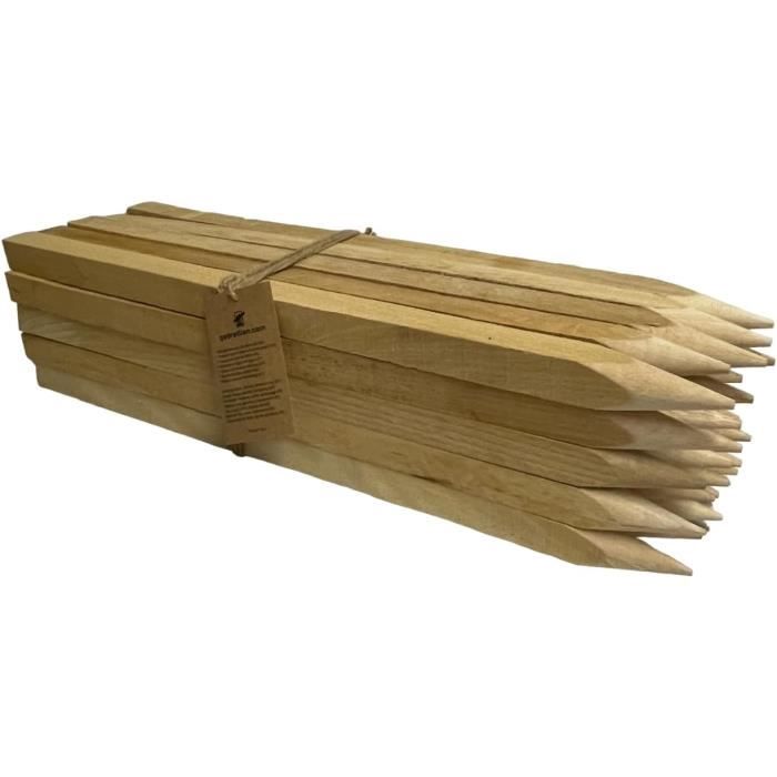 Rebanky 30 Pièces Tampon En Bois Dur Vierge 4x4x2cm - Blocs Pour Gravure Laser Et Tampons DIY
