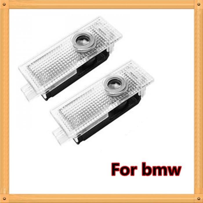 Projecteurs Porte BMW Série 1-7 X1-X6 - Éclairage LED Haute Définition - 4 Pièces - Plug & Play