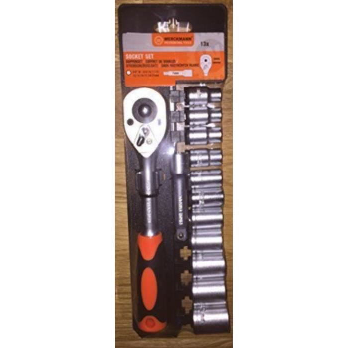 Adaptateur Douille Cliquet 3/8" Femelle Vers 1/4" Mâle - Rallonge Cr-V Uxcell (Neuf)