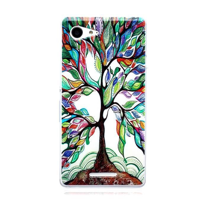 Coque En Silicone Souple Pour Sony Xperia E3 - Noir - Neuf Sous Blister - Protection Anti-Choc