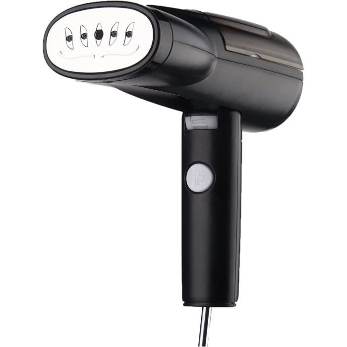 Défroisseur Vapeur Portable, 800 W Défroisseur à Main et Fers 2 en 1 Utilisation Horizontale et Verticale Compact et Léger pour Déplacements