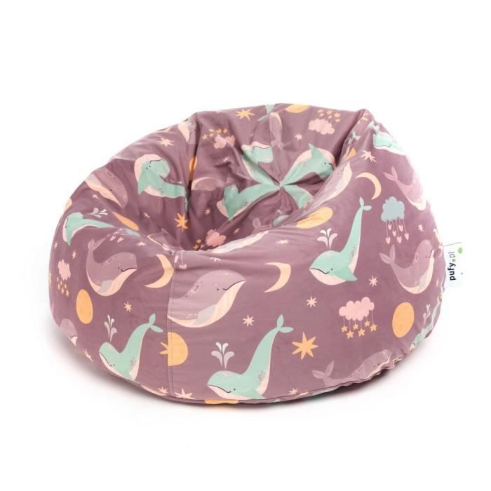 Pouf Poire Fauteuil Sacoche M MODERN VELVET Baleines