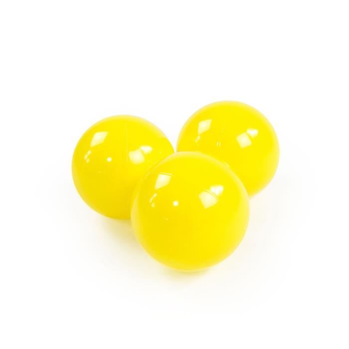 Diamètre : 7 cm Balles en Plastique Fabriquées en UE Orange MeowBaby 50 balles de Jeu pour Enfants 