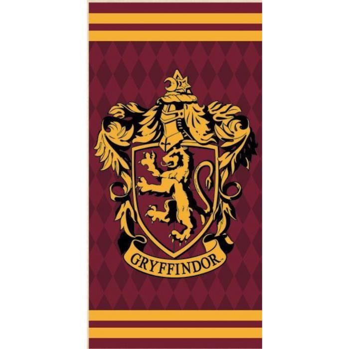 Serviette Harry Potter Gryfondor Achat Vente Serviette De