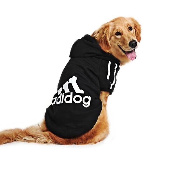 Eastlion Adidog Pet V tements Hoodie Chiens Warm Pull Toutou Veste Manteau Chiot Animal Manteau T Shirt Nior 4XL Cdiscount