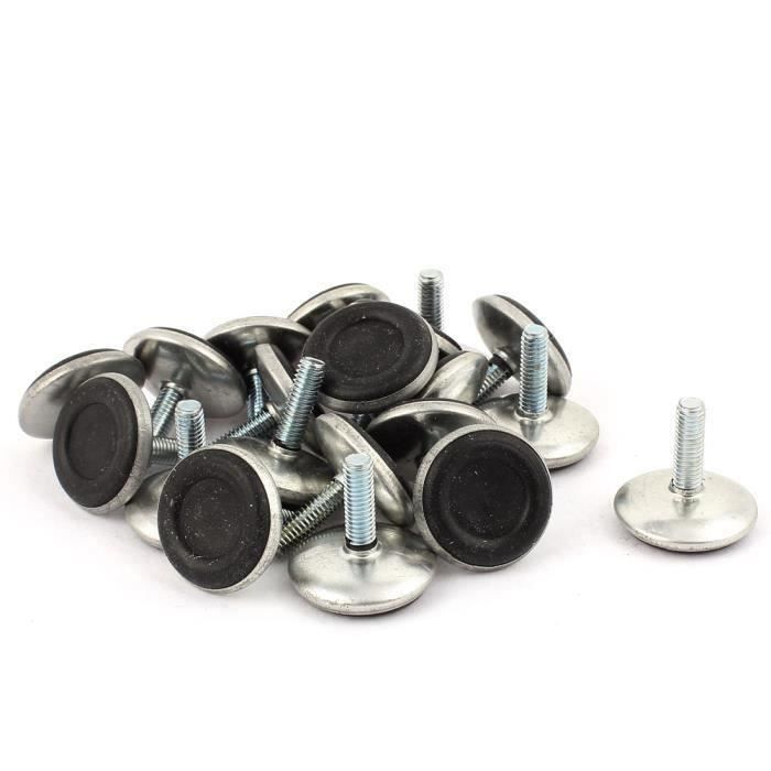 pied mise niveau protection niveleuse réglable Pied Table 8pcs