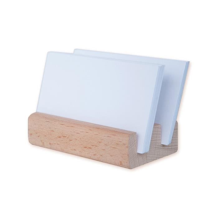 HEALLILY 20 Pi/èces Porte-Cartes de Visite en Acrylique Clair Cartes de Nom de Bureau Organisateur de Support Daffichage pour Affichage de Table de Bureau