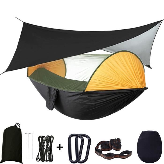 Hamac De Camping 3 En 1 Avec Moustiquaire Et Bâche De Pluie - WintMing