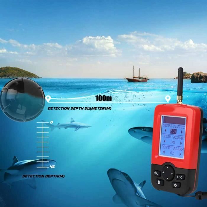 DEEPER CHIRP 4+, Sondeur sans fil avec GPS et assistance IA