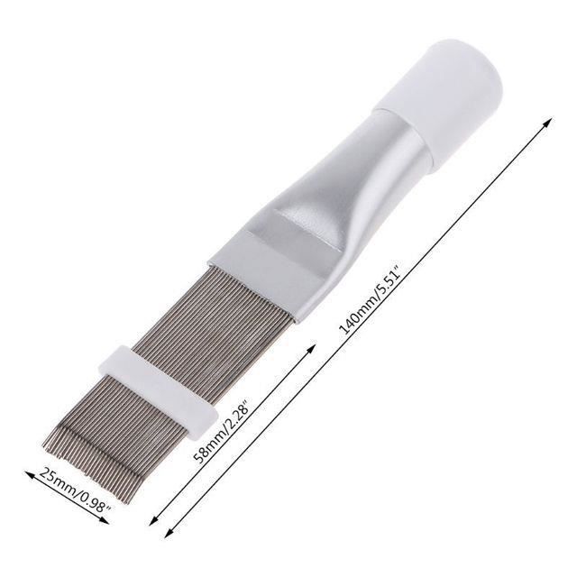 Kit De 3 Brosses De Nettoyage Pour Ailettes - Pour Climatiseur, Sèche-linge, Réfrigérateur - Nettoyage En Profondeur Des Serpentins